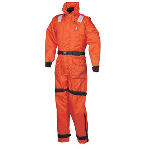 Mustang Deluxe Anti-Exposure Coverall  Work Suit - Orange - Medium [MS2175-2-M-206] - BuoyMart.com  Immersion/Dry/Work Suits Mustang Survival