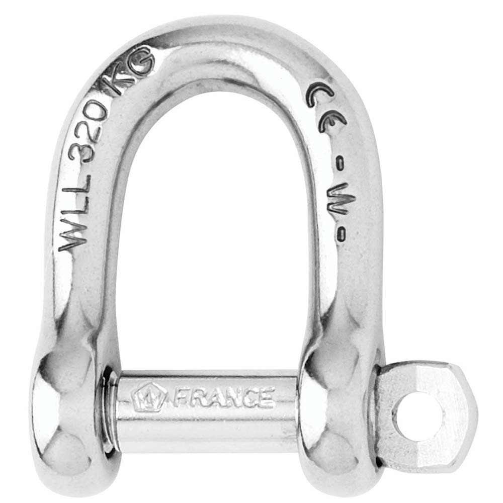 Wichard Self-Locking D Shackle - Diameter 5mm - 3/16" [01202] - BuoyMart.com  Shackles/Rings/Pins Wichard Marine