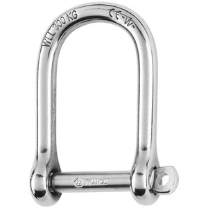 Wichard Self-Locking Large Shackle - Diameter 5mm - 3/16" [01262] - BuoyMart.com  Shackles/Rings/Pins Wichard Marine