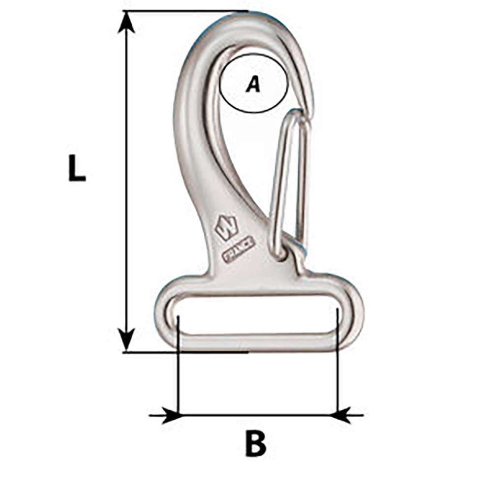 Wichard Webbing Snap Hook - 30mm - Length 60mm [02284] - BuoyMart.com  Hardware Wichard Marine
