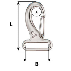 Wichard Webbing Snap Hook - 30mm - Length 60mm [02284] - BuoyMart.com  Hardware Wichard Marine