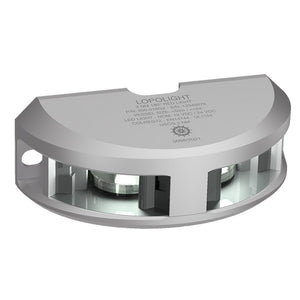 Lopolight Series 200-024 - Navigation Light - 2NM - Vertical Mount - White - Silver Housing - 6M Cable [200-024G2 6M] - BuoyMart.com  Navigation Lights Lopolight