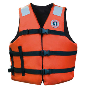 Mustang Flotation Vest - Orange - Adult Universal [MV3104T1-2-0-216] - BuoyMart.com  Personal Flotation Devices Mustang Survival