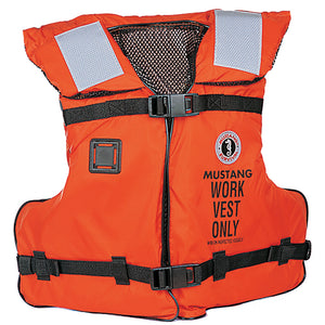 Mustang Type III/V Work Vest - Orange - Adult Universal [MV3192-2-0-16] - BuoyMart.com  Personal Flotation Devices Mustang Survival