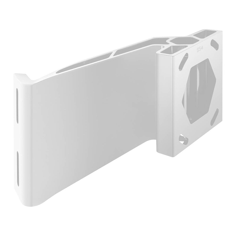Minn Kota Raptor Jack Plate Adapter Bracket - Starboard - 5" Setback - 4" Rise - White [1810382] - BuoyMart.com  Anchoring Accessories Minn Kota