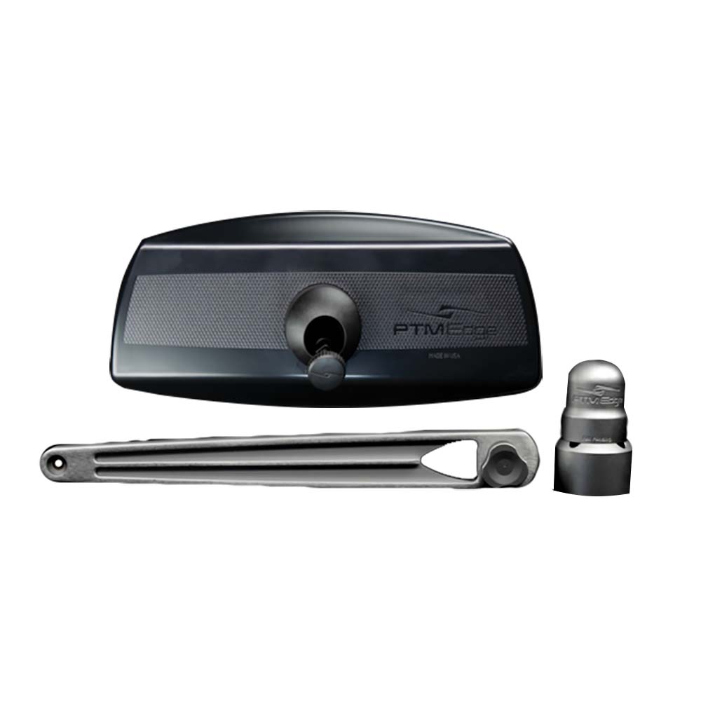 PTM Edge UCX-17 PRO Pontoon Mirror/Bracket Kit - Titanium Grey [P13157-170TEBGR] - BuoyMart.com  Mirrors PTM Edge