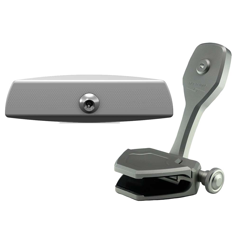 PTM Edge Mirror/Bracket Kit w/VR-140 Elite Mirror  ZXR-300 (Titanium Grey) [P12848-1300TEBGR] - BuoyMart.com  Mirrors PTM Edge
