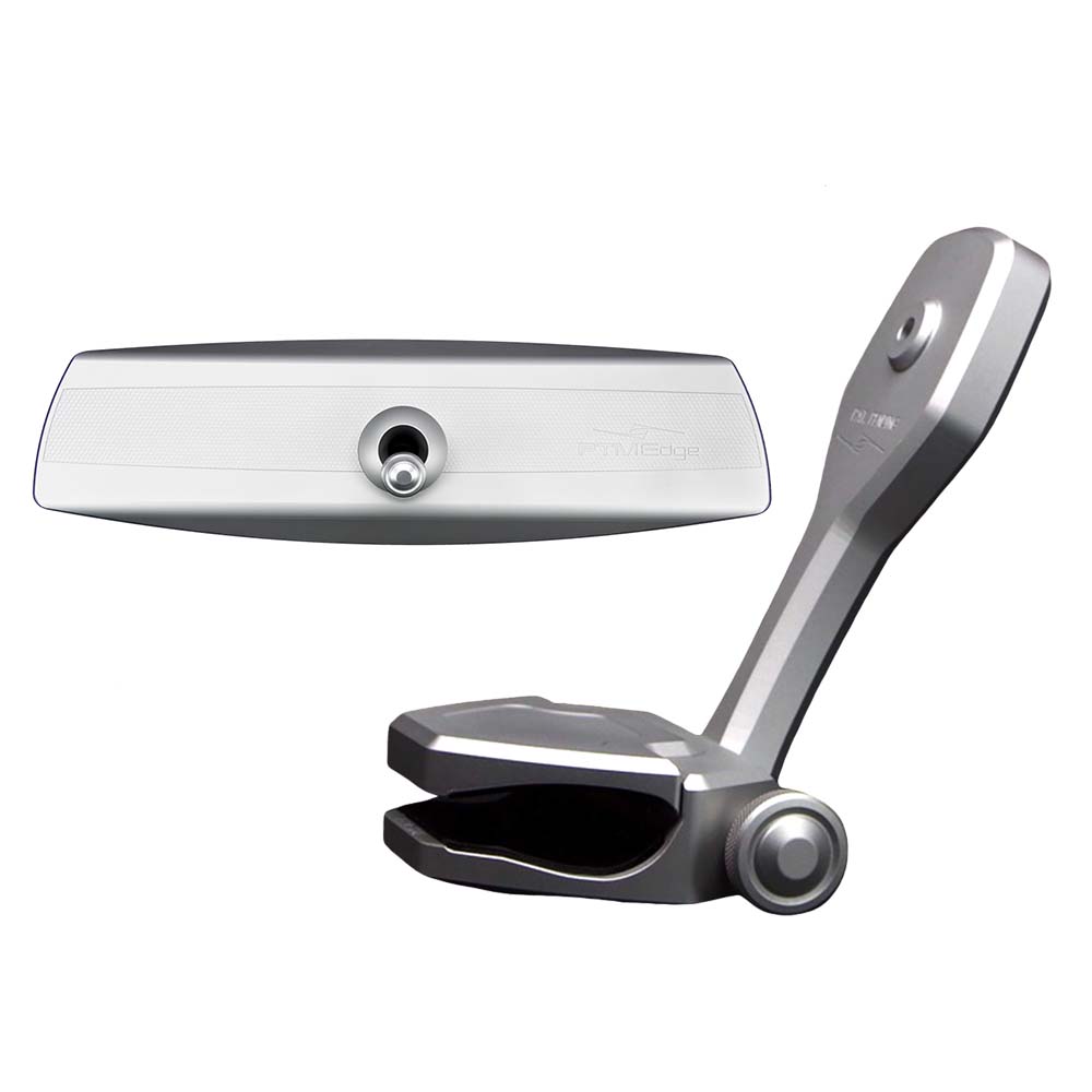 PTM Edge Mirror/Bracket Kit w/VR-140 Elite Mirror  ZXR-320 (Silver) [P12848-1320TEBCL] - BuoyMart.com  Mirrors PTM Edge