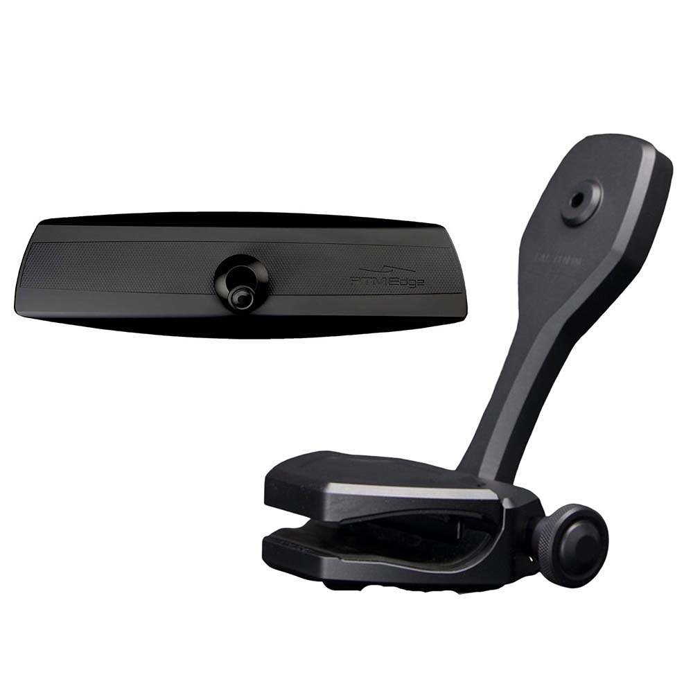 PTM Edge Mirror/Bracket Kit w/VR-140 Elite Mirror  ZXR-320 (Black) [P12848-1320TEBBK] - BuoyMart.com  Mirrors PTM Edge