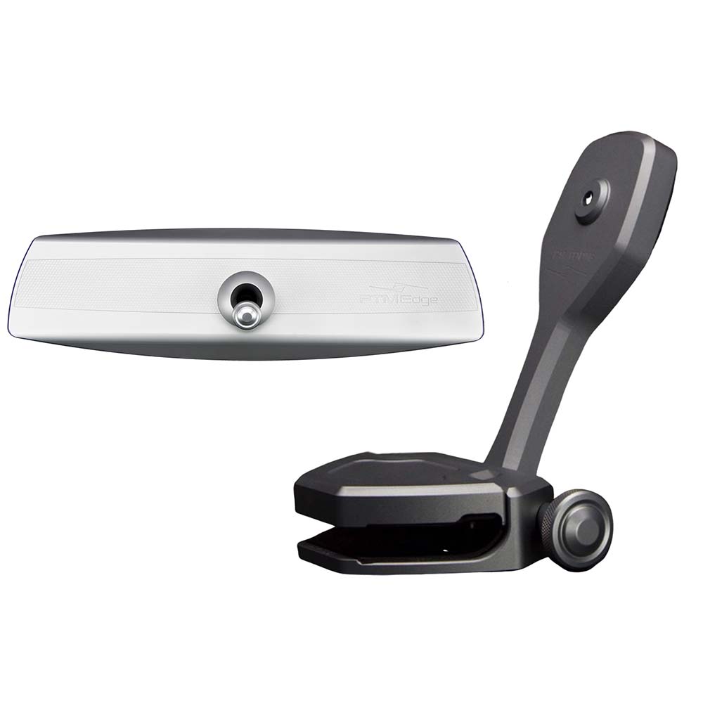 PTM Edge Mirror/Bracket Kit w/VR-140 Elite Mirror  ZXR-360 (Titanium Grey) [P12848-1360TEBGR] - BuoyMart.com  Mirrors PTM Edge