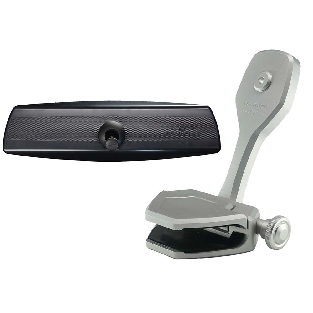 PTM Edge Mirror/Bracket Kit w/VR-140 PRO Mirror  ZXR-300 (Silver) [P12848-2300TEBCL] - BuoyMart.com  Mirrors PTM Edge