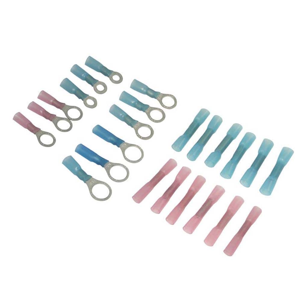 T-H Marine Heat Shrink Terminal Connector Kit *24-Piece [BE-EL-51047-DP] - BuoyMart.com  Terminals T-H Marine Supplies