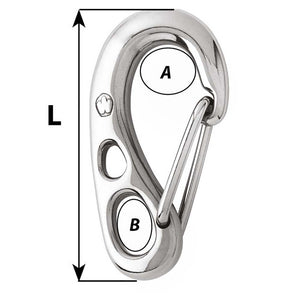 Wichard 3" HR Safety Snap Hook - 75mm [02381] - BuoyMart.com  Hardware Wichard Marine