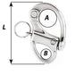 Wichard 2" Snap Shackle w/Fixed Eye - 50mm [02471] - BuoyMart.com  Shackles/Rings/Pins Wichard Marine
