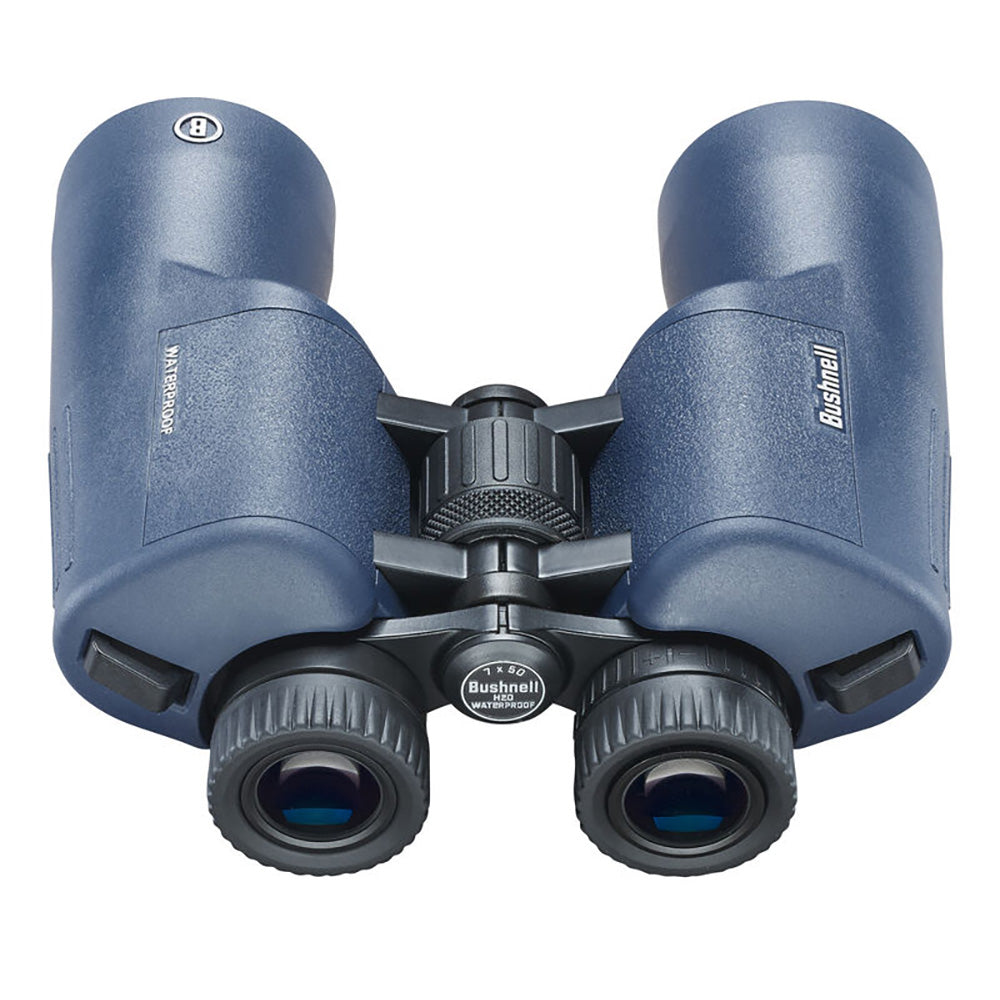 Bushnell 7x50mm H2O Binocular - Dark Blue Porro WP/FP Twist Up Eyecups [157050R] - BuoyMart.com  Binoculars Bushnell