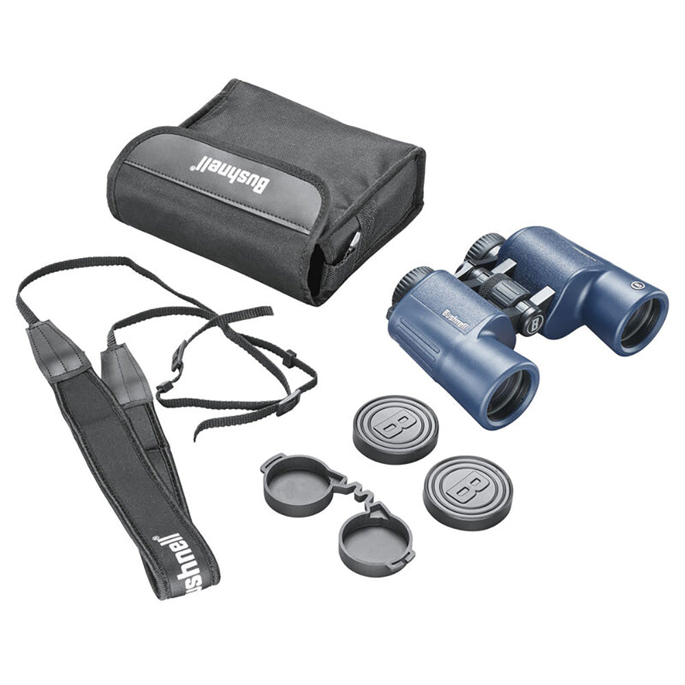 Bushnell 12x42mm H2O Binocular - Dark Blue Porro WP/FP Twist Up Eyecups [134212R] - BuoyMart.com  Binoculars Bushnell