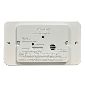 Safe-T-Alert 62 Series RV Carbon Monoxide - White - Flush Mount - 12V w/Trim Ring [62-542-TR-WT] - BuoyMart.com  Fume Detectors Safe-T-Alert