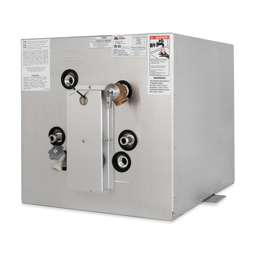 Kuuma 11850 - 11 Gallon Water Heater - 240V [11850] - BuoyMart.com  Hot Water Heaters Kuuma Products