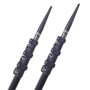 Lees 18 Telescoping Carbon Fiber Outrigger Poles f/Sidewinder Mount [CT3918] - BuoyMart.com  Outriggers Lee's Tackle