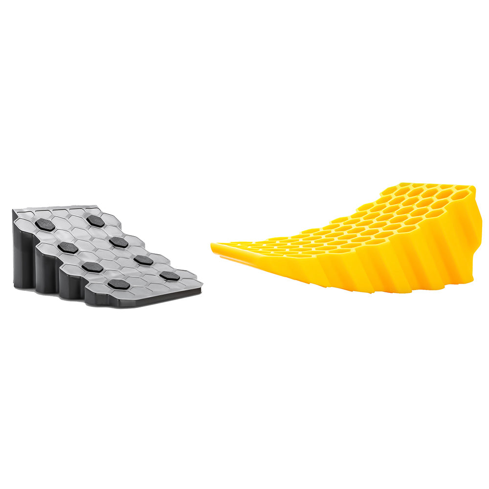 Camco Curved Leveler  Wheel Chock [44423] - BuoyMart.com  Hitches & Accessories Camco