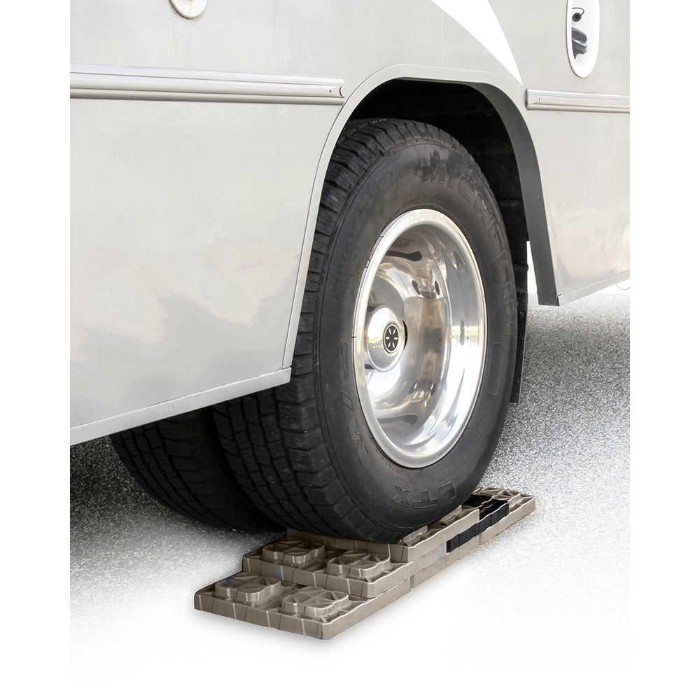 Camco FasTen Leveling Blocks w/T-Handle - 2x2 - Brown *10-Pack [44521] - BuoyMart.com  Hitches & Accessories Camco