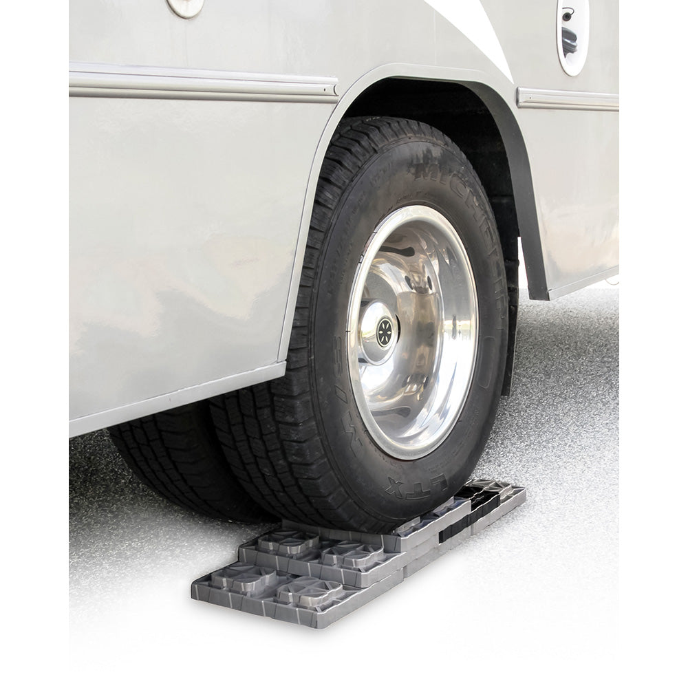 Camco FasTen Leveling Blocks XL w/T-Handle - 2x2 - Grey *10-Pack [44527] - BuoyMart.com  Hitches & Accessories Camco