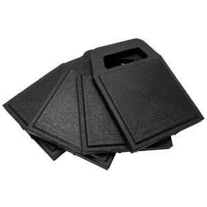 Camco Stabilizer Jack Pads - Rubber - 6.2" x 6.2" *4-Pack [44591] - BuoyMart.com  Hitches & Accessories Camco