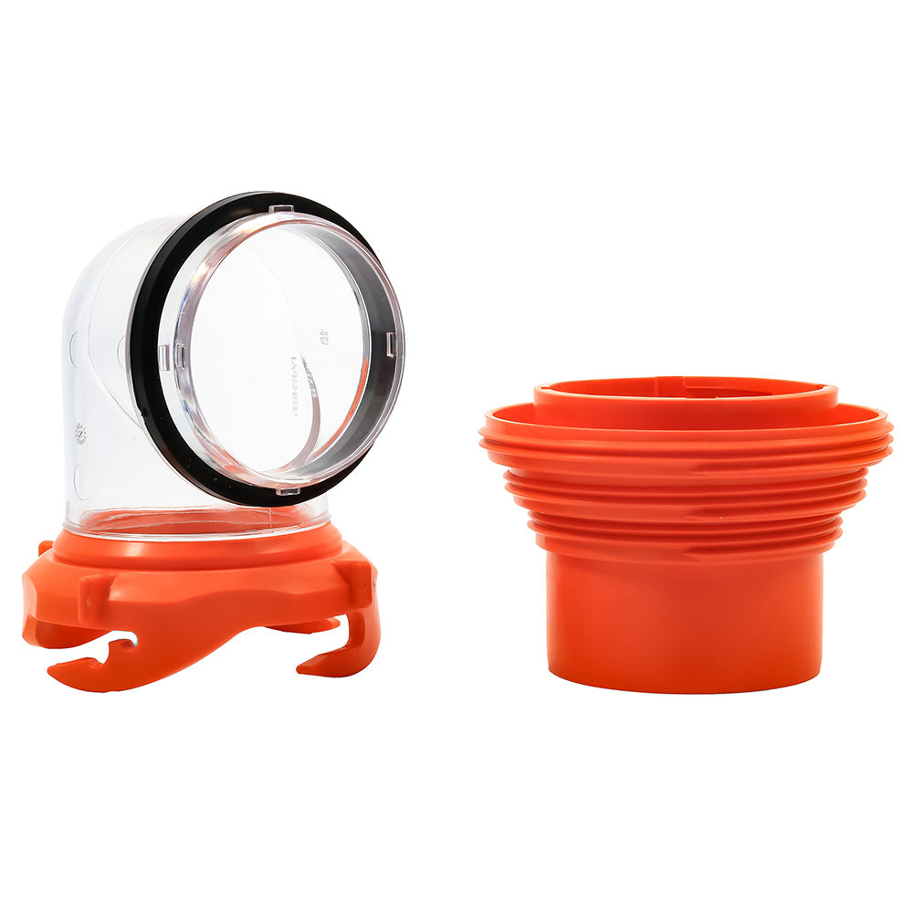 Camco RhinoFLEX Elbow  4 In 1 Adapter w/Swivel Bayonet Fitting [39736] - BuoyMart.com  Sanitation Camco