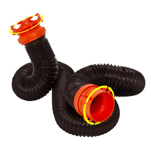 Camco RhinoFLEX 10 Sewer Hose Extension w/Swivel Bayonet  Lug [39764] - BuoyMart.com  Sanitation Camco