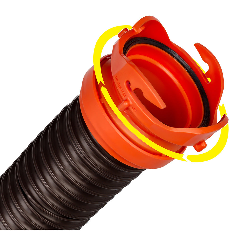 Camco RhinoFLEX 5 Sewer Hose Extension w/Swivel Bayonet  Lug [39765] - BuoyMart.com  Sanitation Camco