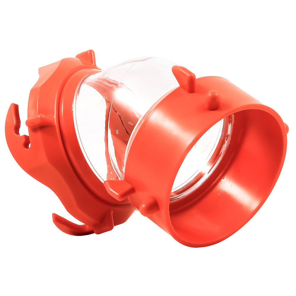 Camco RhinoFLEX 45-Degree Swivel Fitting Clear [39847] - BuoyMart.com  Sanitation Camco