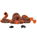 Camco RhinoEXTREME 20 Sewer Hose Kit w/4 In 1 Elbow Caps [39867] - BuoyMart.com  Sanitation Camco