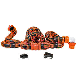 Camco RhinoEXTREME 20 Sewer Hose Kit w/4 In 1 Elbow Caps [39867] - BuoyMart.com  Sanitation Camco