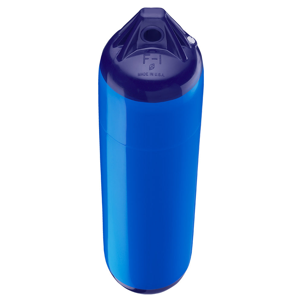 Polyform F-1 Twin Eye Fender 6" x 24" - Blue [F-1 BLUE] - BuoyMart.com  Fenders Polyform U.S.
