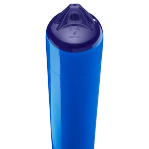 Polyform F-4 Twin Eye Fender 8.5" x 40.5" - Blue [F-4 BLUE] - BuoyMart.com  Fenders Polyform U.S.