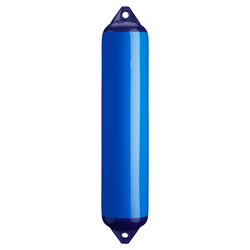 Polyform F-4 Twin Eye Fender 8.5" x 40.5" - Blue [F-4 BLUE] - BuoyMart.com  Fenders Polyform U.S.