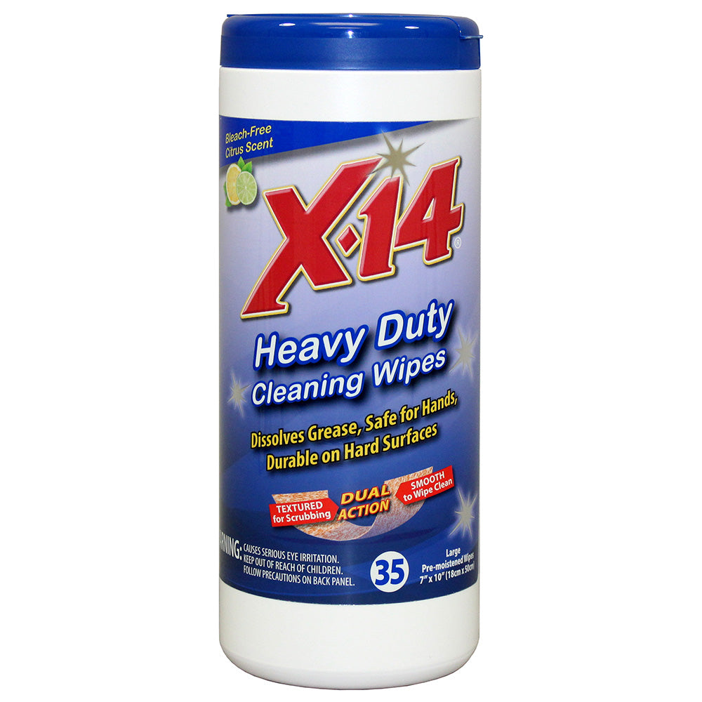 Presta X-14 Heavy-Duty Cleaning Wipes *35-Pack [240035] - BuoyMart.com  Cleaning Presta