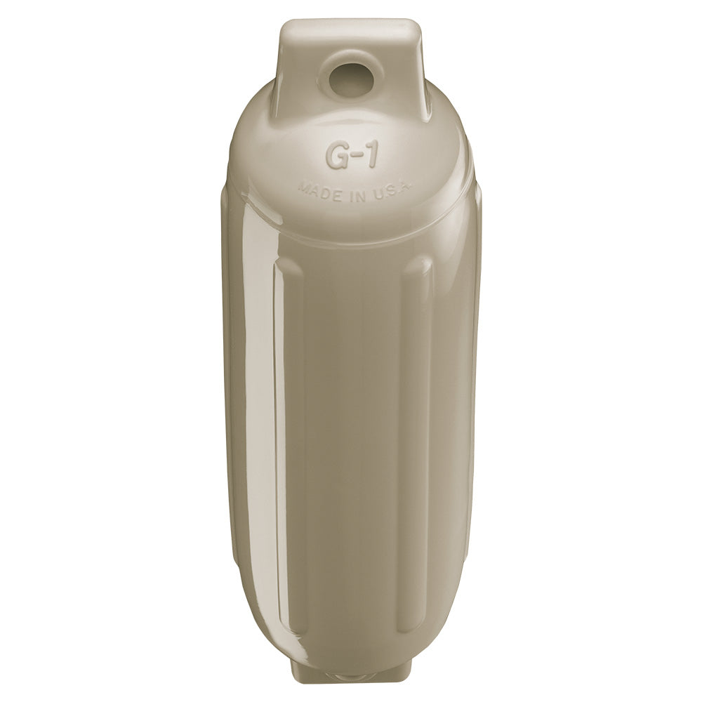 Polyform G-1 Twin Eye Fender 3.5" x 12.8" - Sand [G-1 SANDWO] - BuoyMart.com  Fenders Polyform U.S.