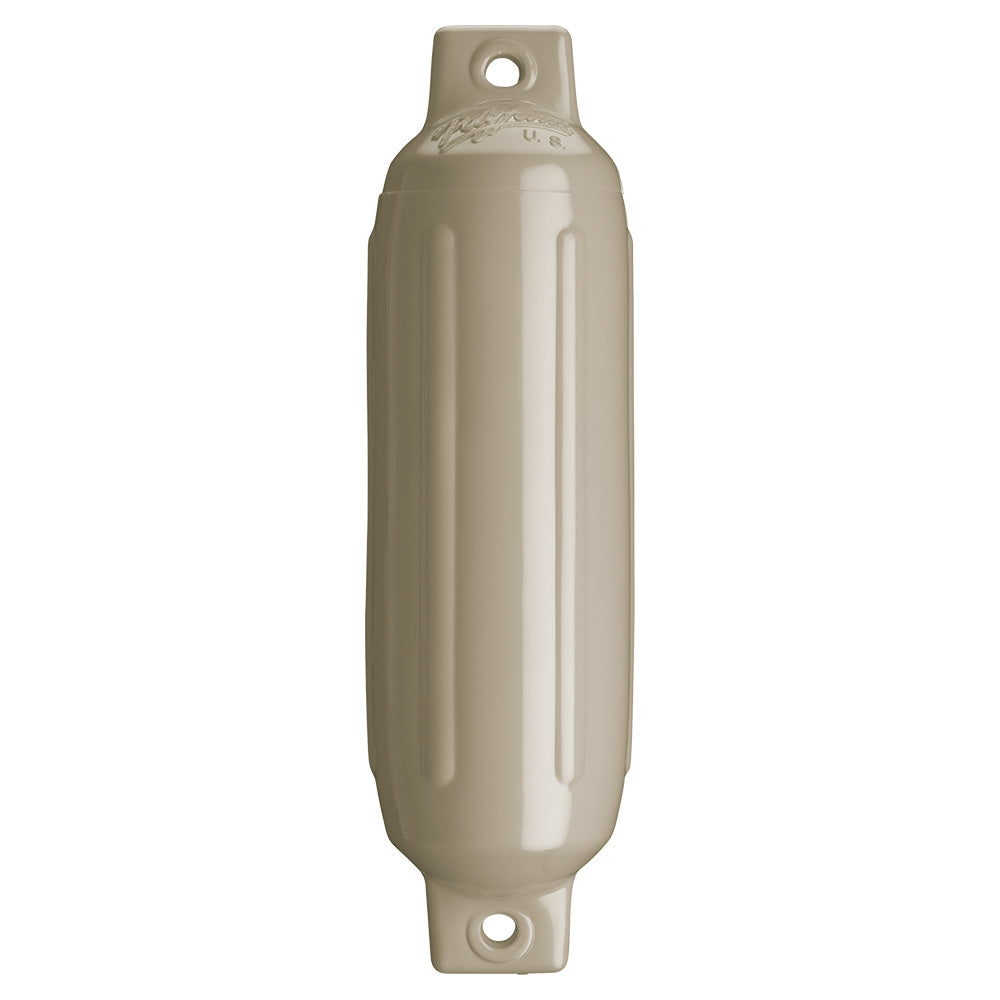 Polyform G-1 Twin Eye Fender 3.5" x 12.8" - Sand [G-1 SANDWO] - BuoyMart.com  Fenders Polyform U.S.