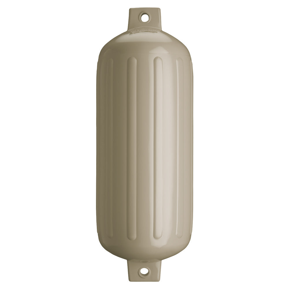 Polyform G-6 Twin Eye Fender 11" x 30" - Sand [G-6 SANDWO] - BuoyMart.com  Fenders Polyform U.S.