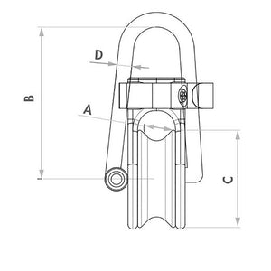 Wichard Soft Snatch Block - 12mm Rope Size [36020] - BuoyMart.com  Blocks Wichard Marine