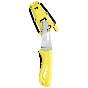 Wichard Offshore Rescue Knife Fixed Blade - Fluorescent [10192] - BuoyMart.com  Accessories Wichard Marine