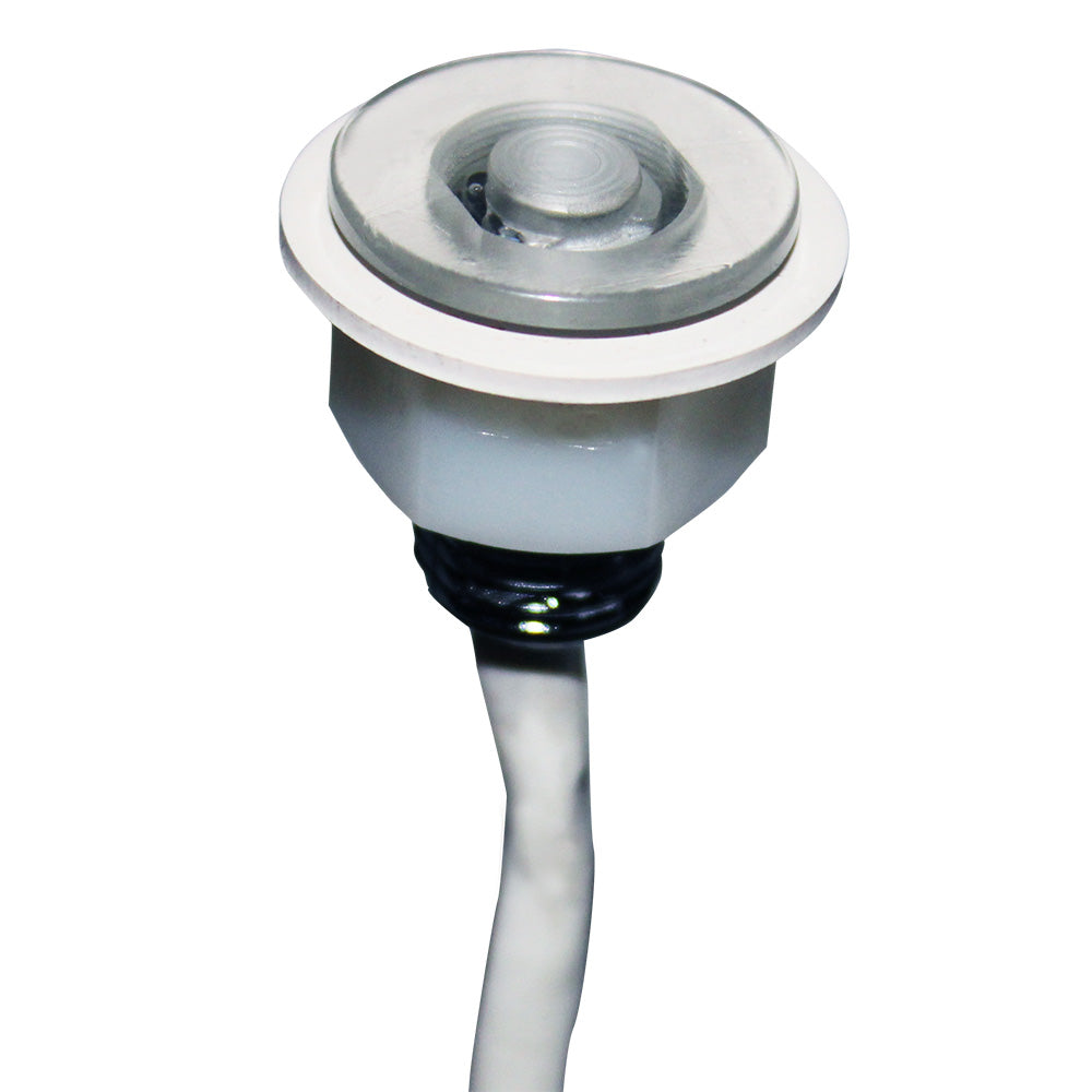 Shadow-Caster Round Accent Light RGB Clear Polycarbonate Housing [SCM-RAL-RGB-0.5] - BuoyMart.com  Interior / Courtesy Light Shadow-Caster LED Lighting