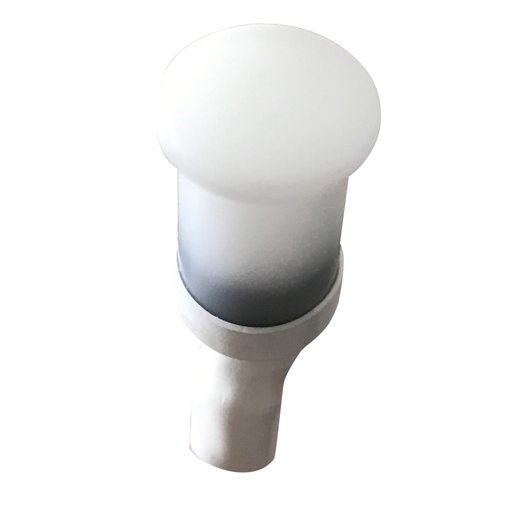 Shadow-Caster Round Accent Light RGB Diffused White Polymer Housing [SCM-RAL-RGB-0.4-PW] - BuoyMart.com  Interior / Courtesy Light Shadow-Caster LED Lighting