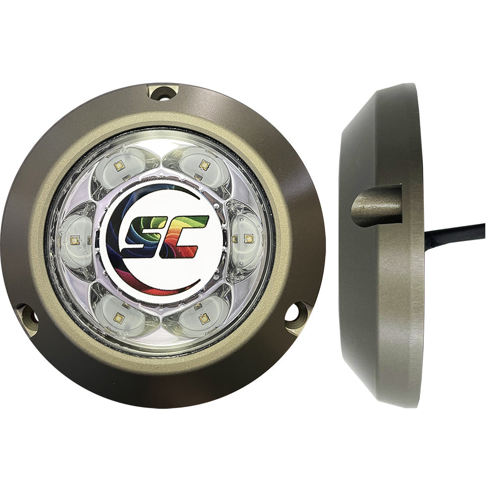 Shadow-Caster SC3 Series Underwater Light - Full-Color Change - 12-Color Standard or Unlimited Colors w/Shadow-NET [SC3-CC-ALSM] - BuoyMart.com  Underwater Lighting Shadow-Caster LED Lighting