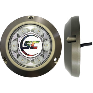 Shadow-Caster SC3 Series Underwater Light - Full-Color Change - 12-Color Standard or Unlimited Colors w/Shadow-NET [SC3-CC-ALSM] - BuoyMart.com  Underwater Lighting Shadow-Caster LED Lighting