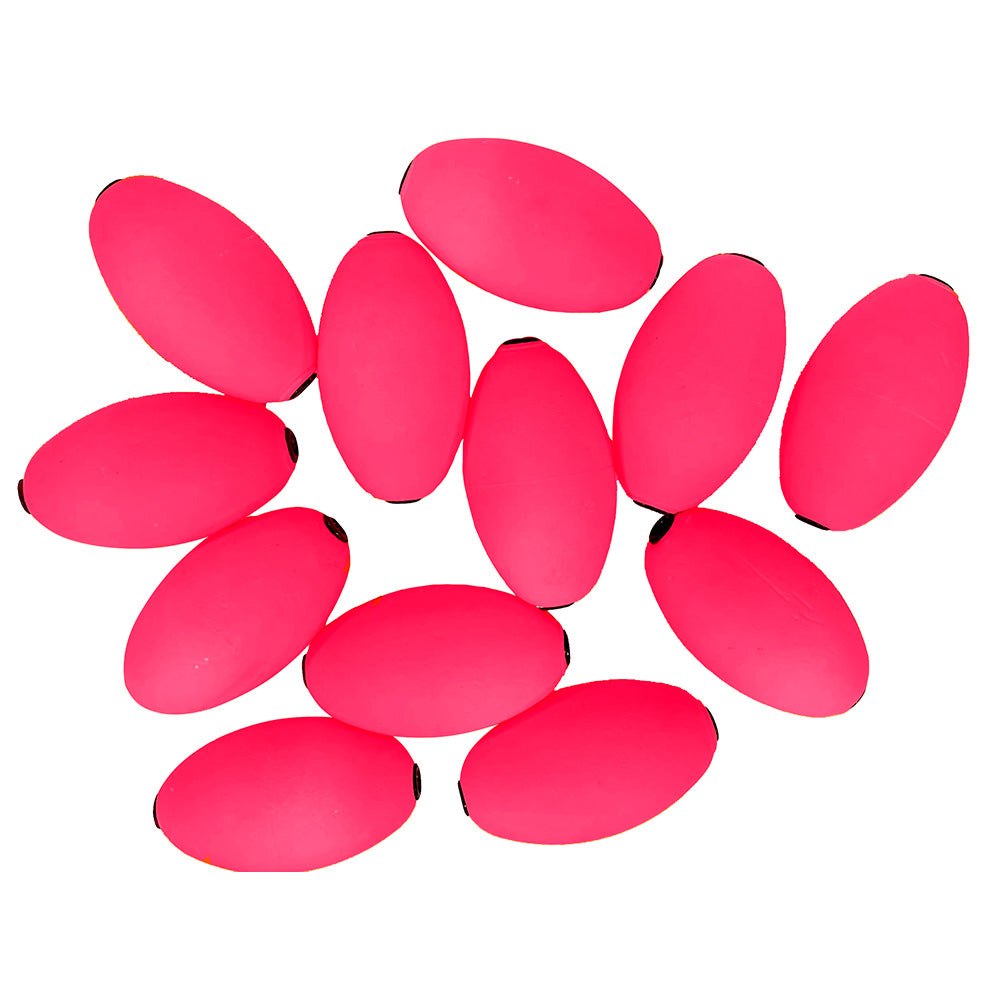 Tigress Oval Kite Floats - Pink *12-Pack [88961-1] - BuoyMart.com  Kite Fishing Tigress