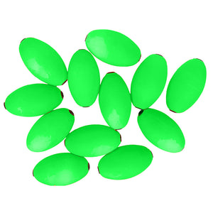 Tigress Oval Kite Floats - Green *12-Pack [88961-2] - BuoyMart.com  Kite Fishing Tigress