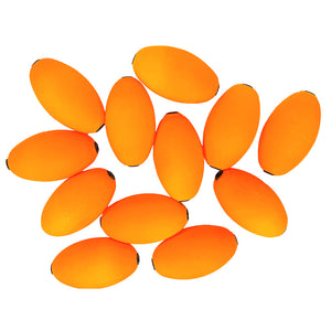 Tigress Oval Kite Floats - Orange *12-Pack [88961-3] - BuoyMart.com  Kite Fishing Tigress