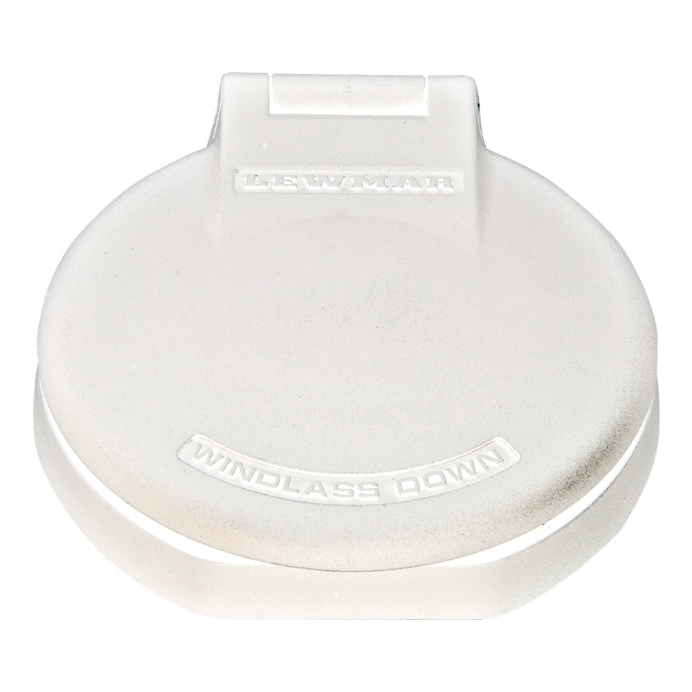 Lewmar Deck Foot Switch - Windlass Down - White Plastic [68000918] - BuoyMart.com  Windlass Accessories Lewmar